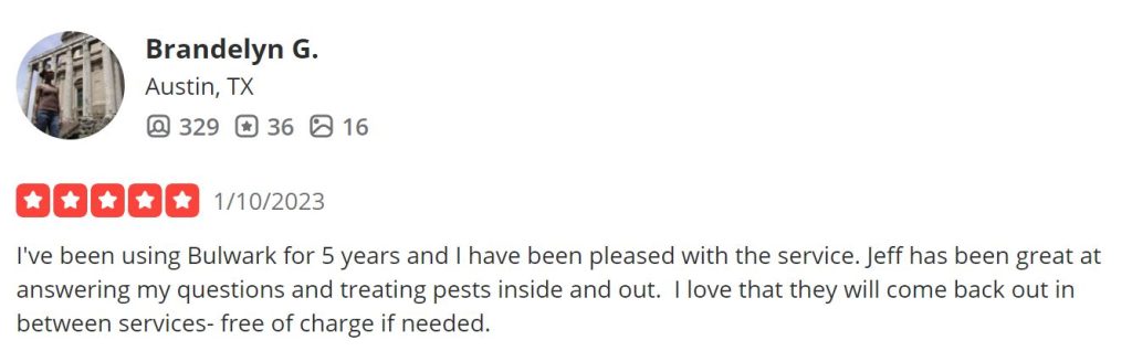Austin Pest Control Yelp